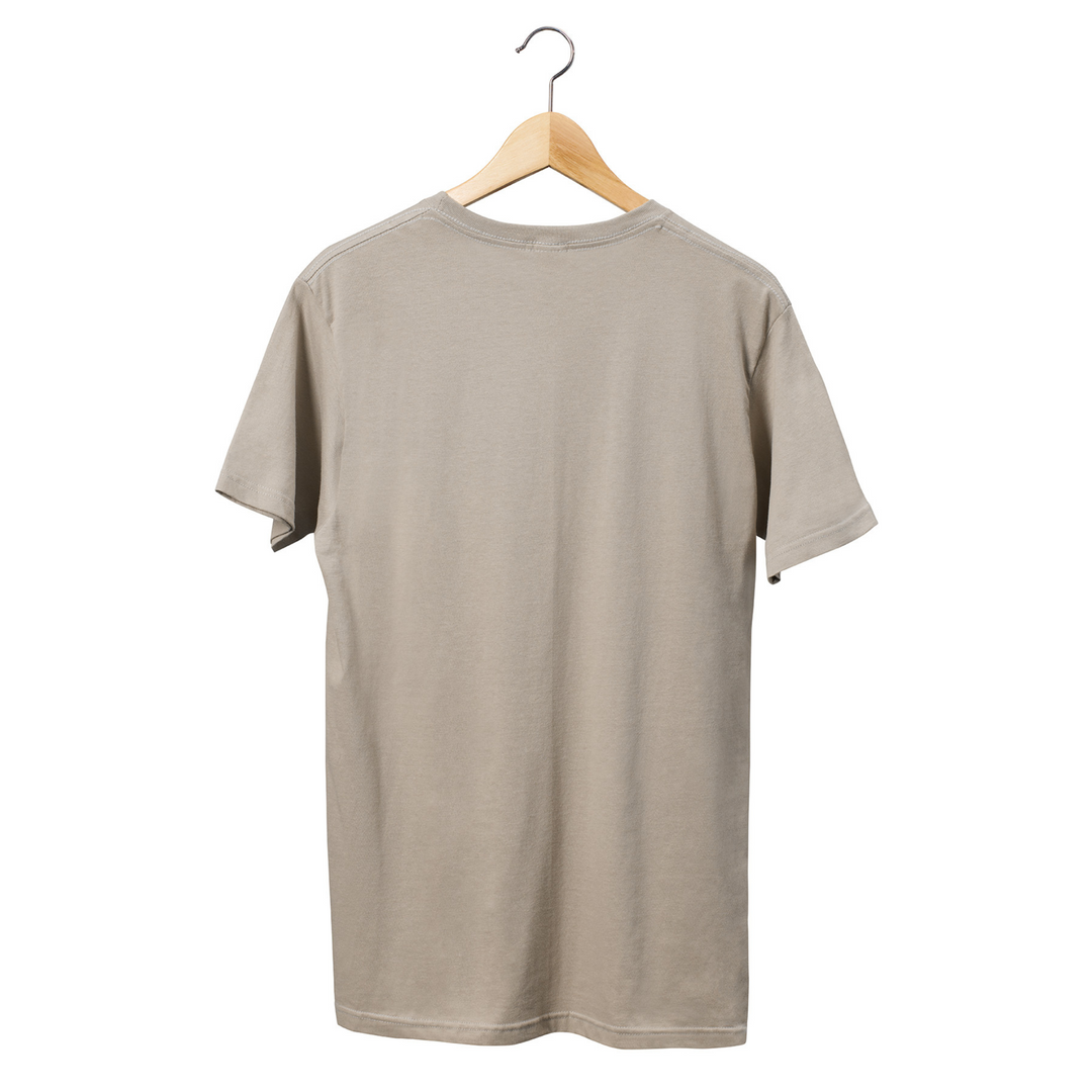 Back view of the Fin T-Shirt - Grey