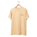 Front view of the House of Swell T-Shirt - Peach
