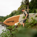 Paddler with the Hooké x TAIGA 11'6 - SUP fishing