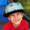 Boy wearing the KIDS CAP - Mint