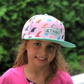 Girl with the KIDS CAP - Pink Candy
