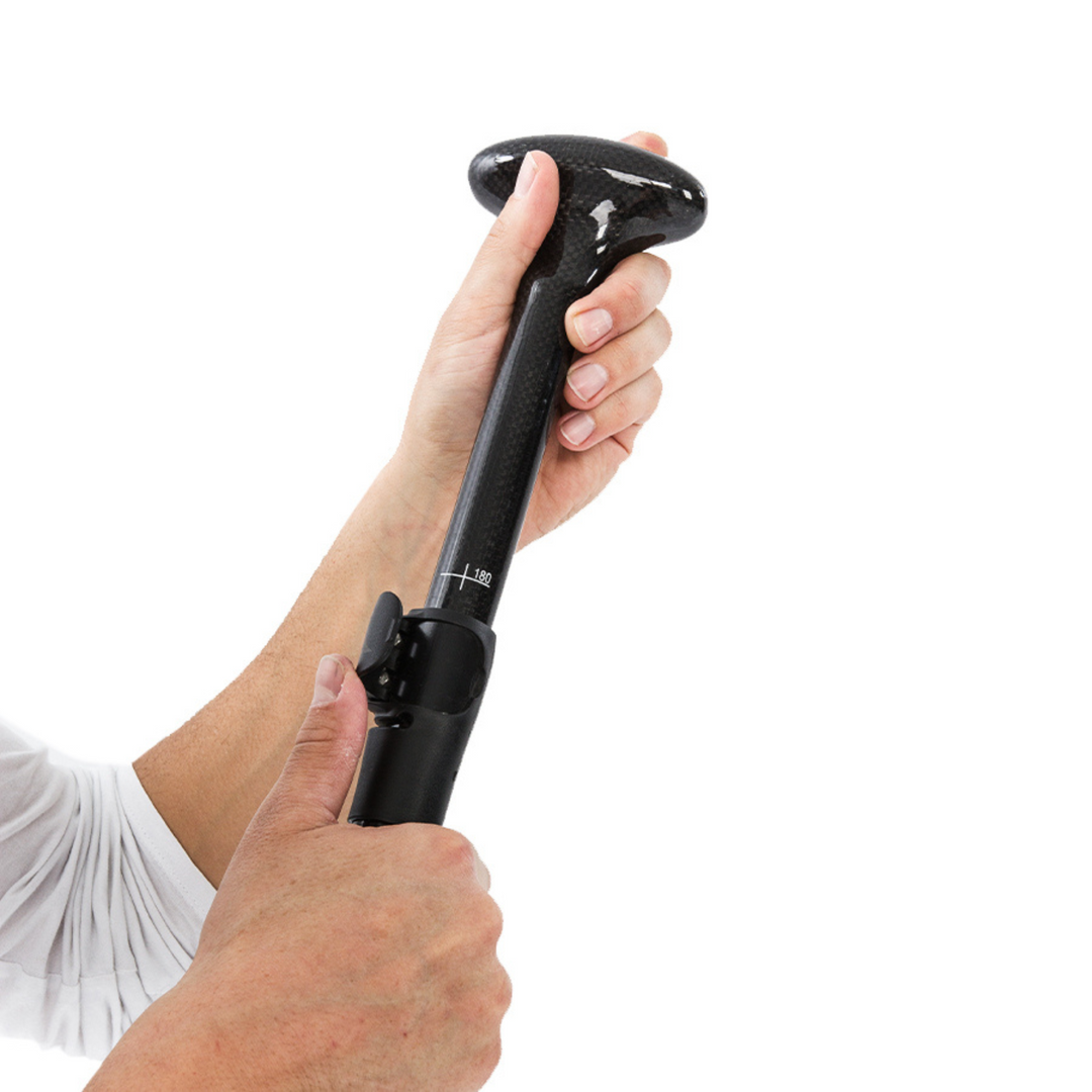 Ajdustable handle - All Carbon Black Paddle by TAIGA