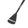 Front angle of the All Carbon Black Paddle by TAIGA
