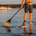 Paddler with the Performance Carbon Hooké Edition Paddle by TAIGA
