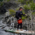 SUP Fishing with the Performance Carbon Hooké Edition Paddle by TAIGA