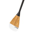 Front angle of the Performance Paddle Carbon Wood by TAIGA