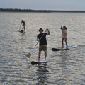 Paddlers with the Performance Root Collection Paddle by TAIGA