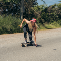 Skatergirl on the Surfskate by TAIGA