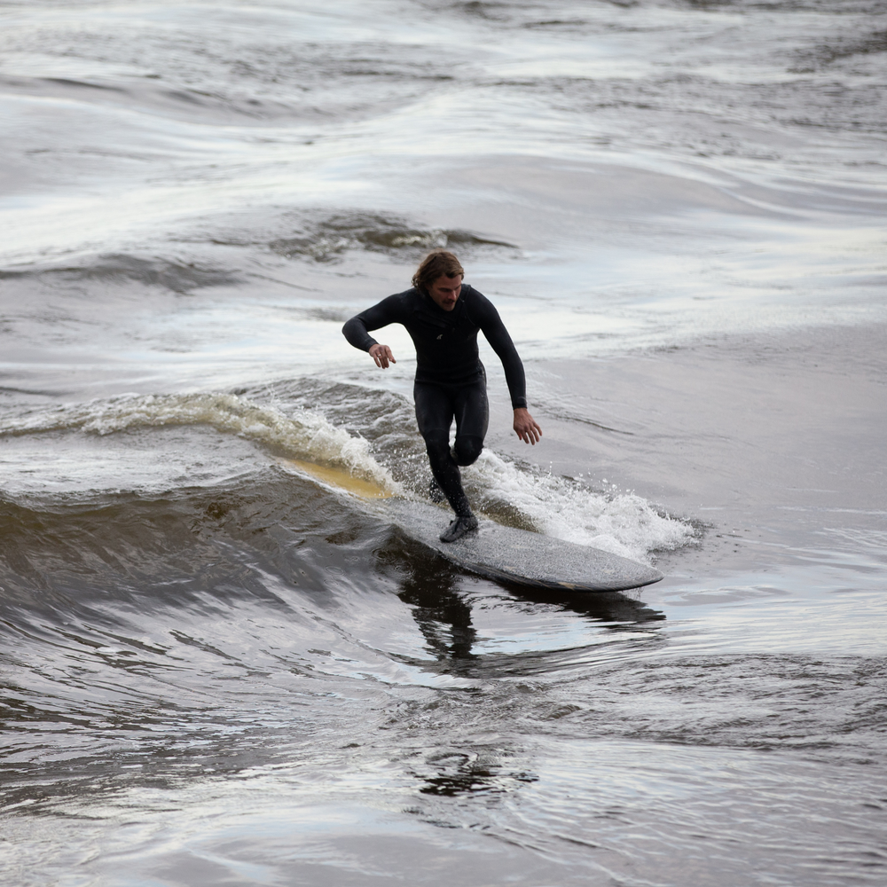 Walking/Surfing on the Longboard 9'0'' - SURF BOARD