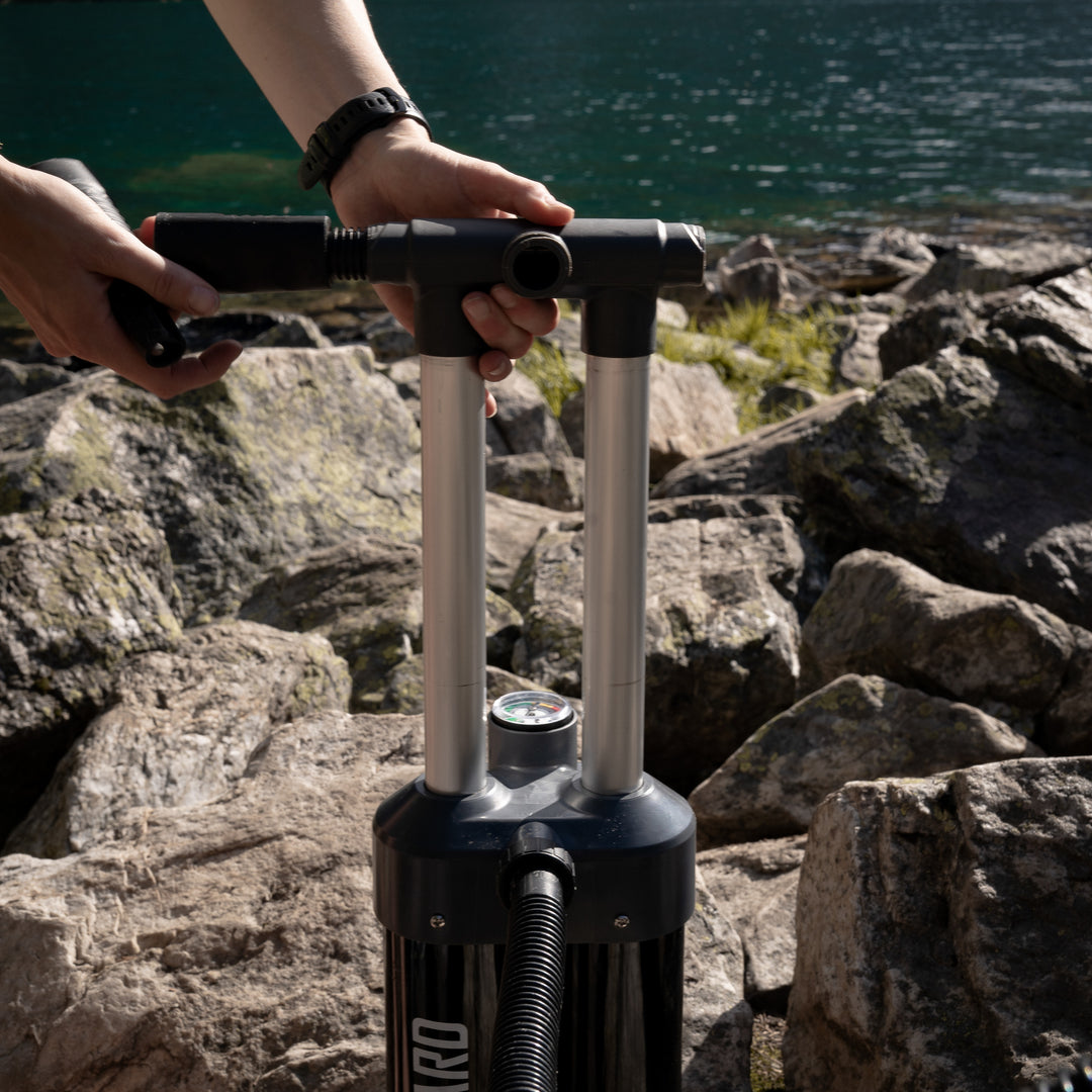 TRIPLE ACTION MANUAL PUMP - COMPACT