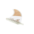 CENTRAL FIN - FIBERGLASS DOLPHIN 9.0" WOOD - Taiga Board
