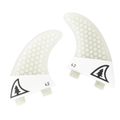 PERFORMANCE SIDE FINS FOR HARD PADDLE BOARD - HONEYCOMB (FCS) - Taiga Board